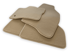 Floor Mats for Lincoln Continental (1959-2002) Sedan Beige Tailored Carpets - AutoWin