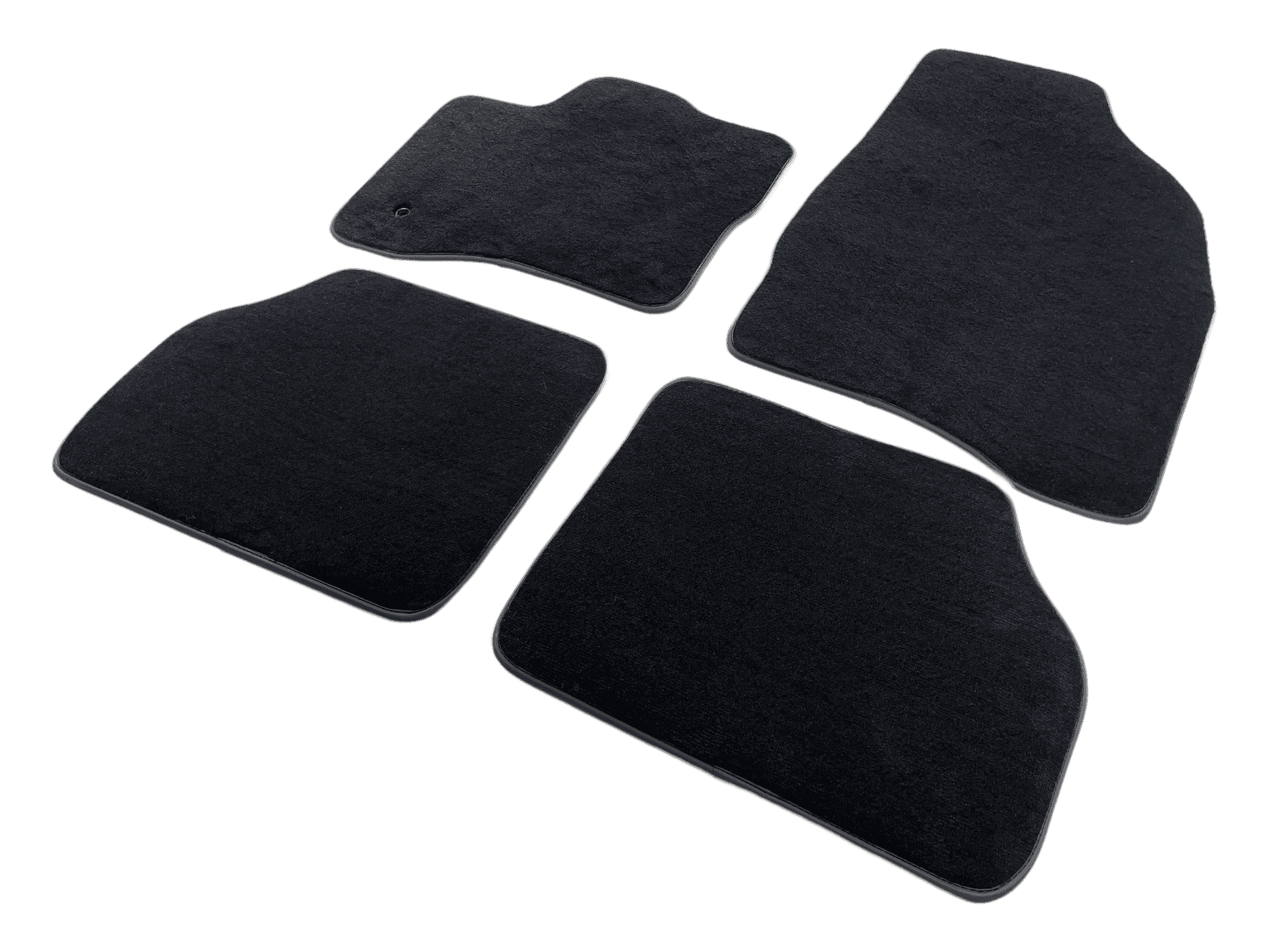 Floor Mats for Lincoln Continental (2017-2020) Sedan Black Tailored Carpets - AutoWin