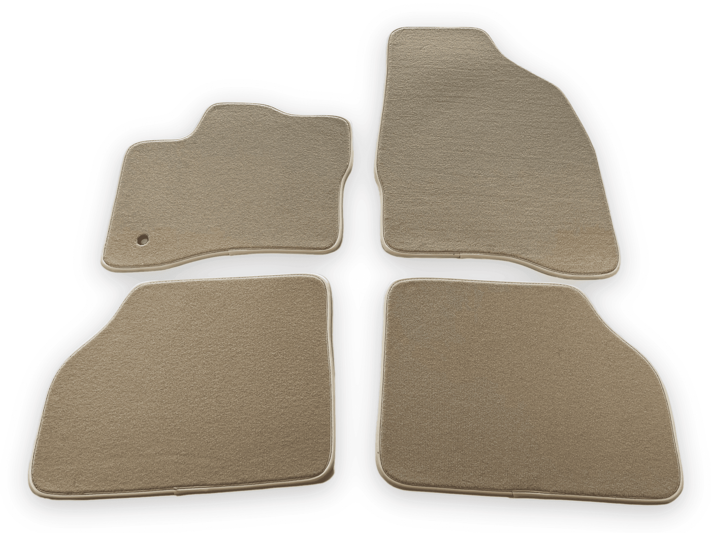 Floor Mats for Lincoln MKC (2014-2020) Beige Tailored Carpets - AutoWin