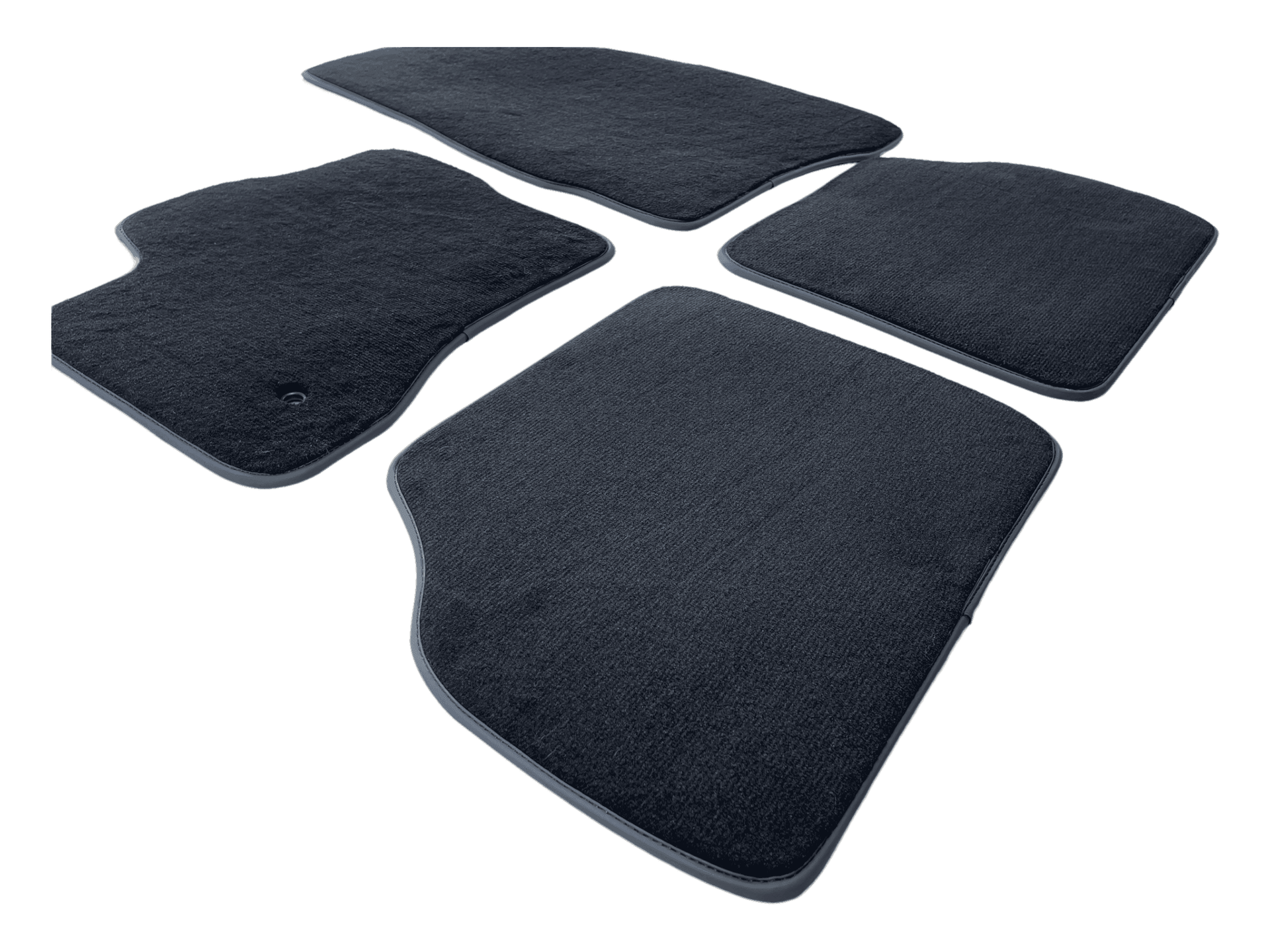 Floor Mats for Lincoln Nautilus (2019-2024) SUV Black Tailored Carpets - AutoWin