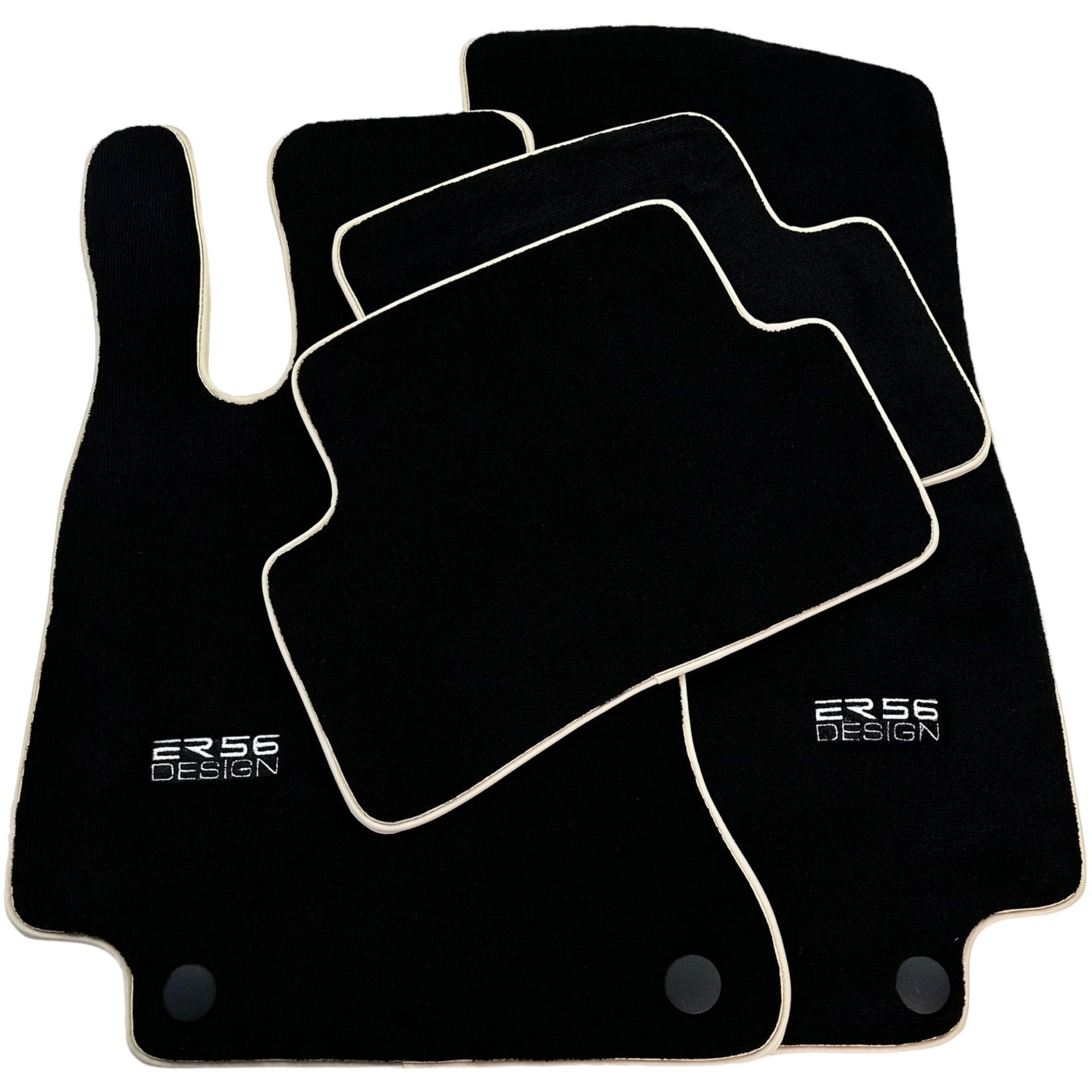 Floor Mats For Mercedes-Benz C Class W205 2014-2021 ER56 Design - AutoWin