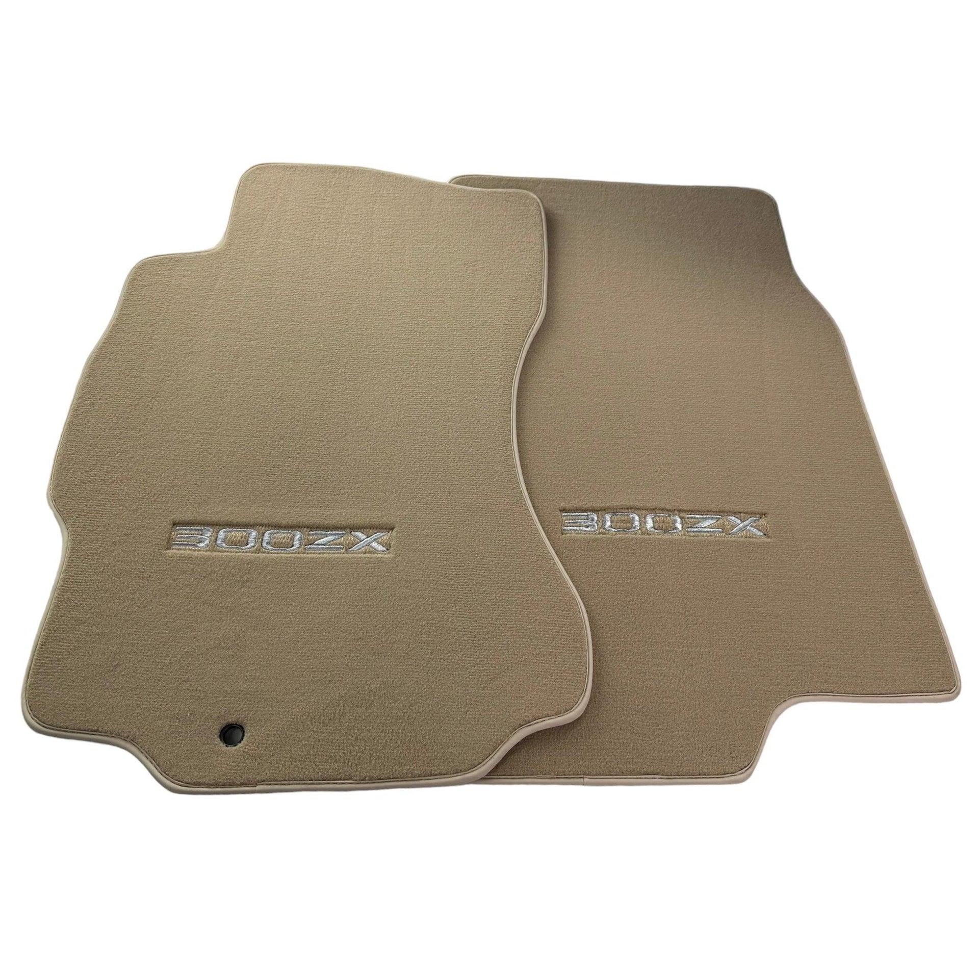 Floor Mats For Nissan 300ZX - Z32 (1990-2000) Tailored Beige Carpets - AutoWin