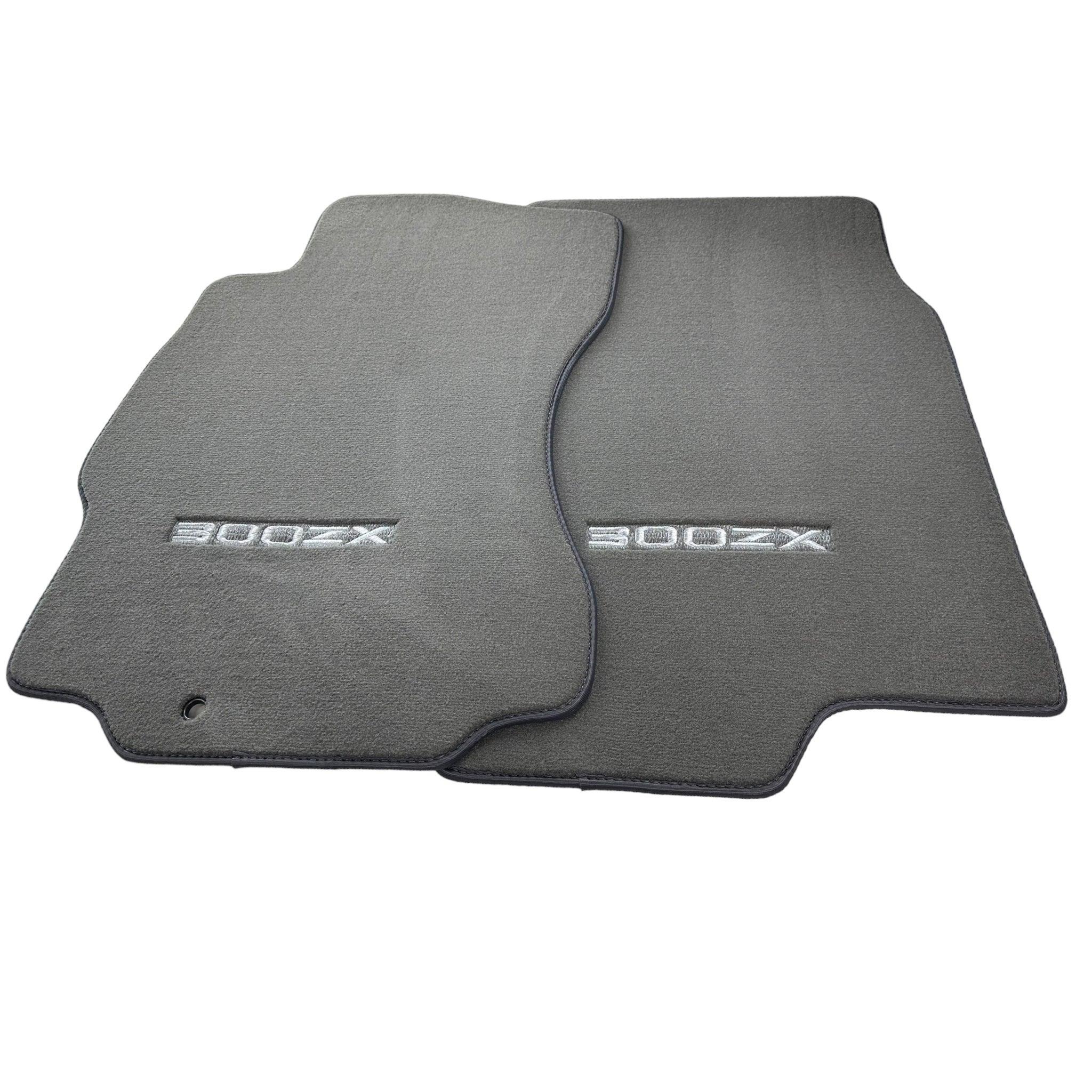 Floor Mats For Nissan 300ZX - Z32 (1990-2000) Tailored Gray Carpets - AutoWin