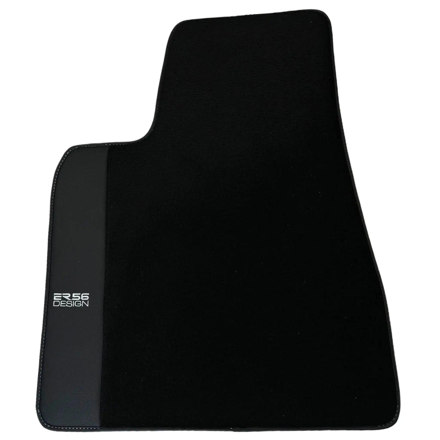 Floor Mats for Tesla Model X (6 Seats) Black Tailored Carpets ER56 Design - AutoWin