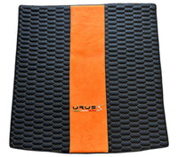 Floor Mats Set with Trunk Mat For Lamborghini Urus S With Orange Alcantara Leather - AutoWin