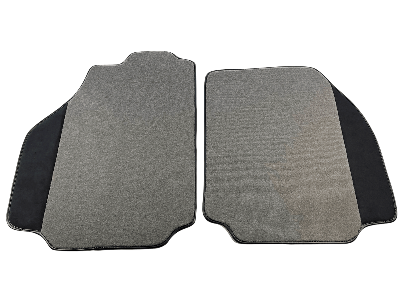Gray Floor Mats For Ferrari 488 Pista Spider 2019-2021 With Alcantara Leather