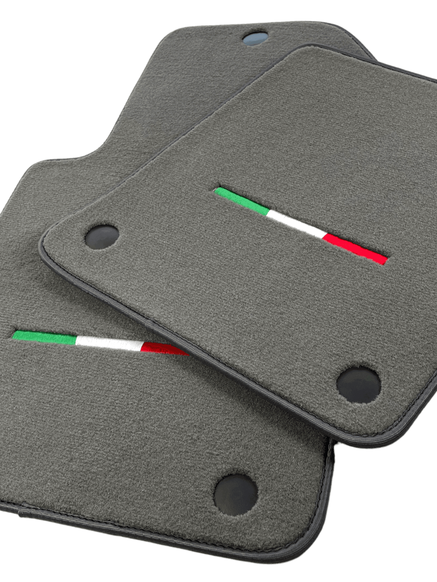 Gray Floor Mats For Ferrari 612 Scaglietti 2005-2011 Italian Edition - AutoWin