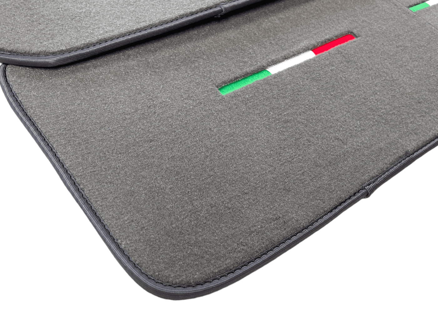 Gray Floor Mats For Maserati Coupé (2001-2007) Italy Edition - AutoWin