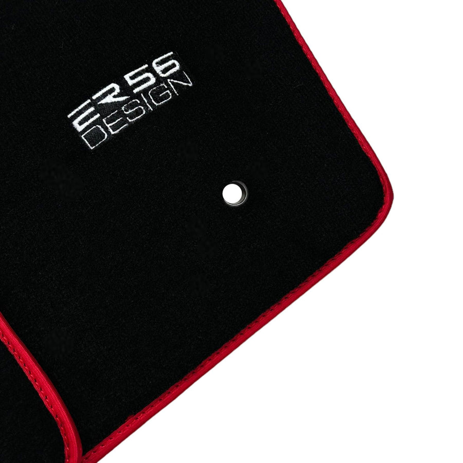 Black Floor Mats For Ford F150 (2009-2014) ER56 Design - AutoWin