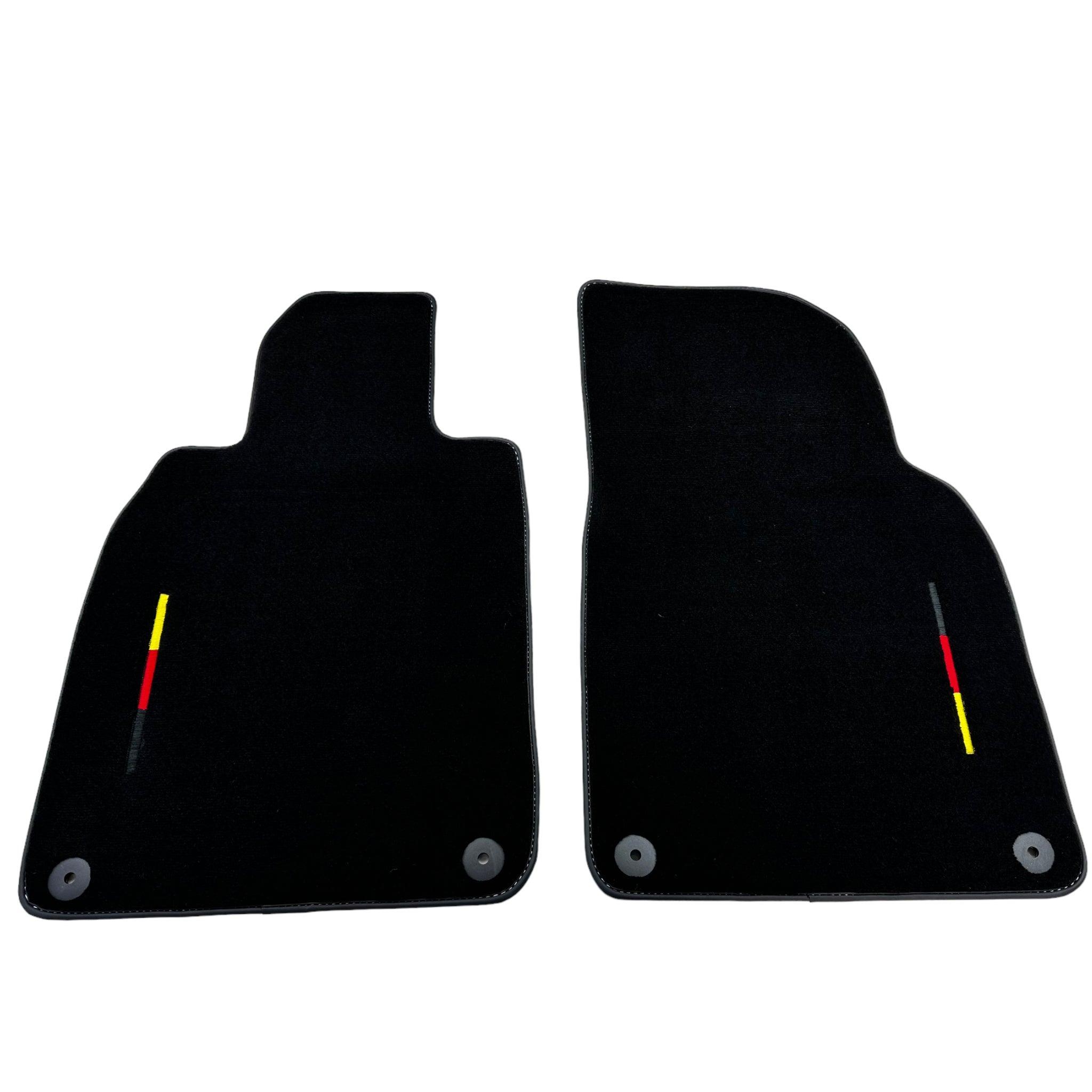 Black Floor Mats for Porsche Cayenne (2010-2018) - AutoWin