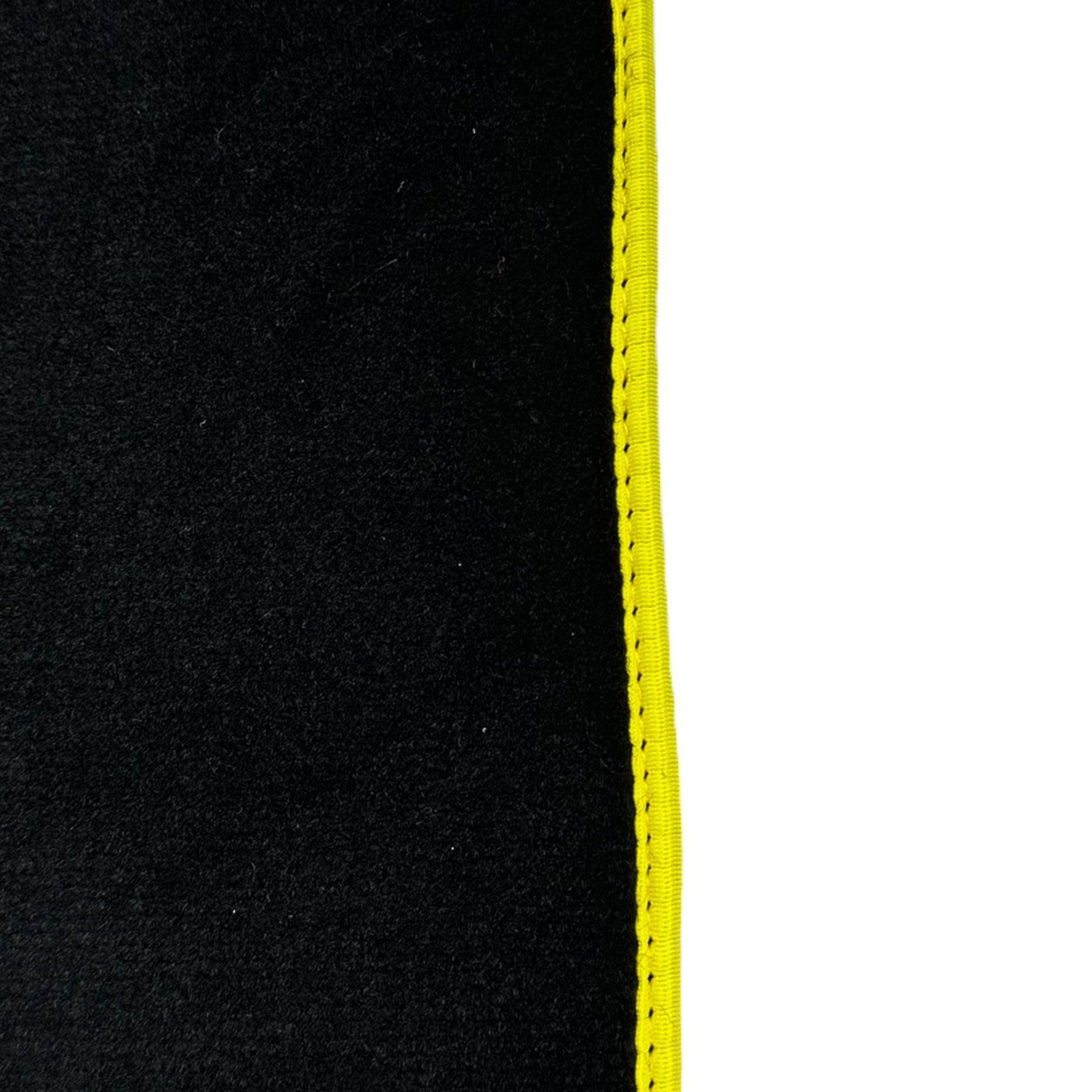 Black Floor Mats For Ferrari F355 1994-1999 With Alcantara Leather - AutoWin