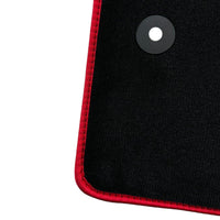 Black Floor Mats For Chevrolet Corvette C8 (2020-2024) - AutoWin