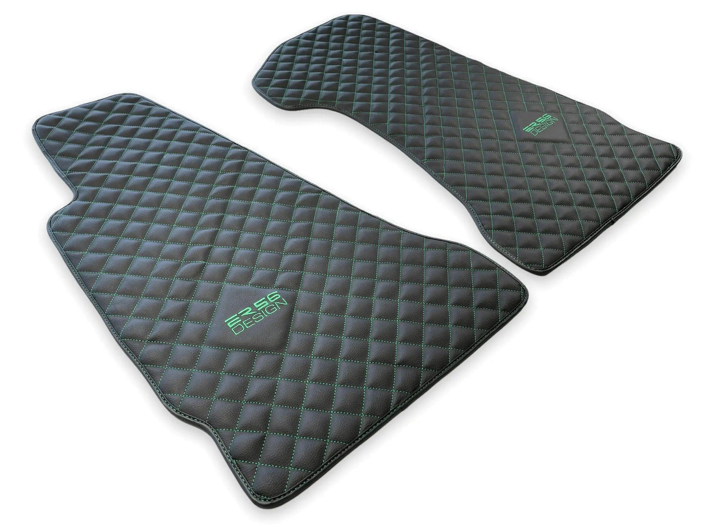 Leather Floor Mats For Aston Martin DBX (2020– 2023) ER56 Design - AutoWin