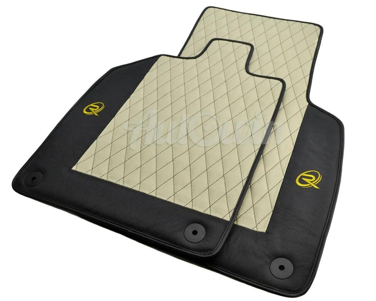 Leather Floor Mats for Audi R8 2007-2015 - AutoWin