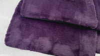 Purple Sheepskin Floor Mats for Rolls-Royce Wraith (2013–2023)