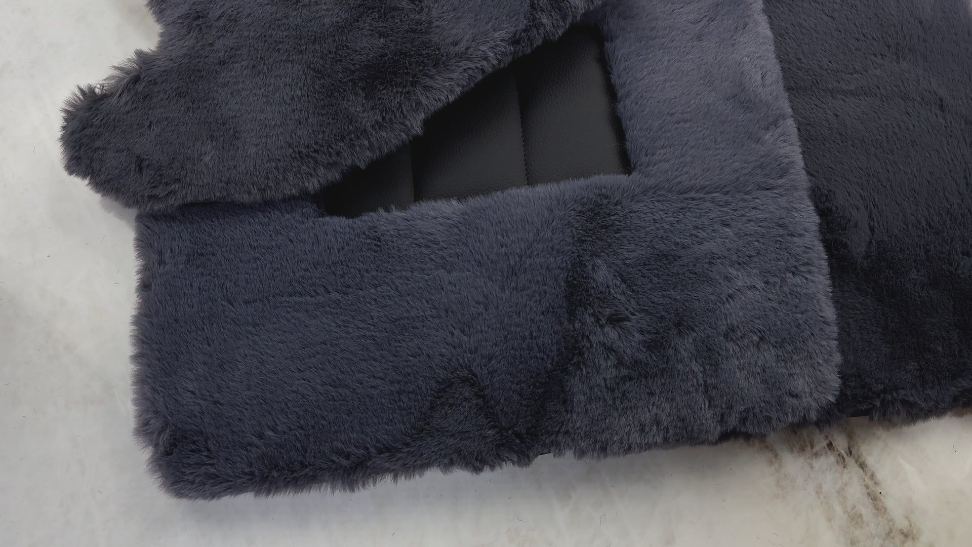 Mats de carro de pele de ovelha cinza para Bentley Continental GT (2011–2018) Design Er56 - ER56 Design