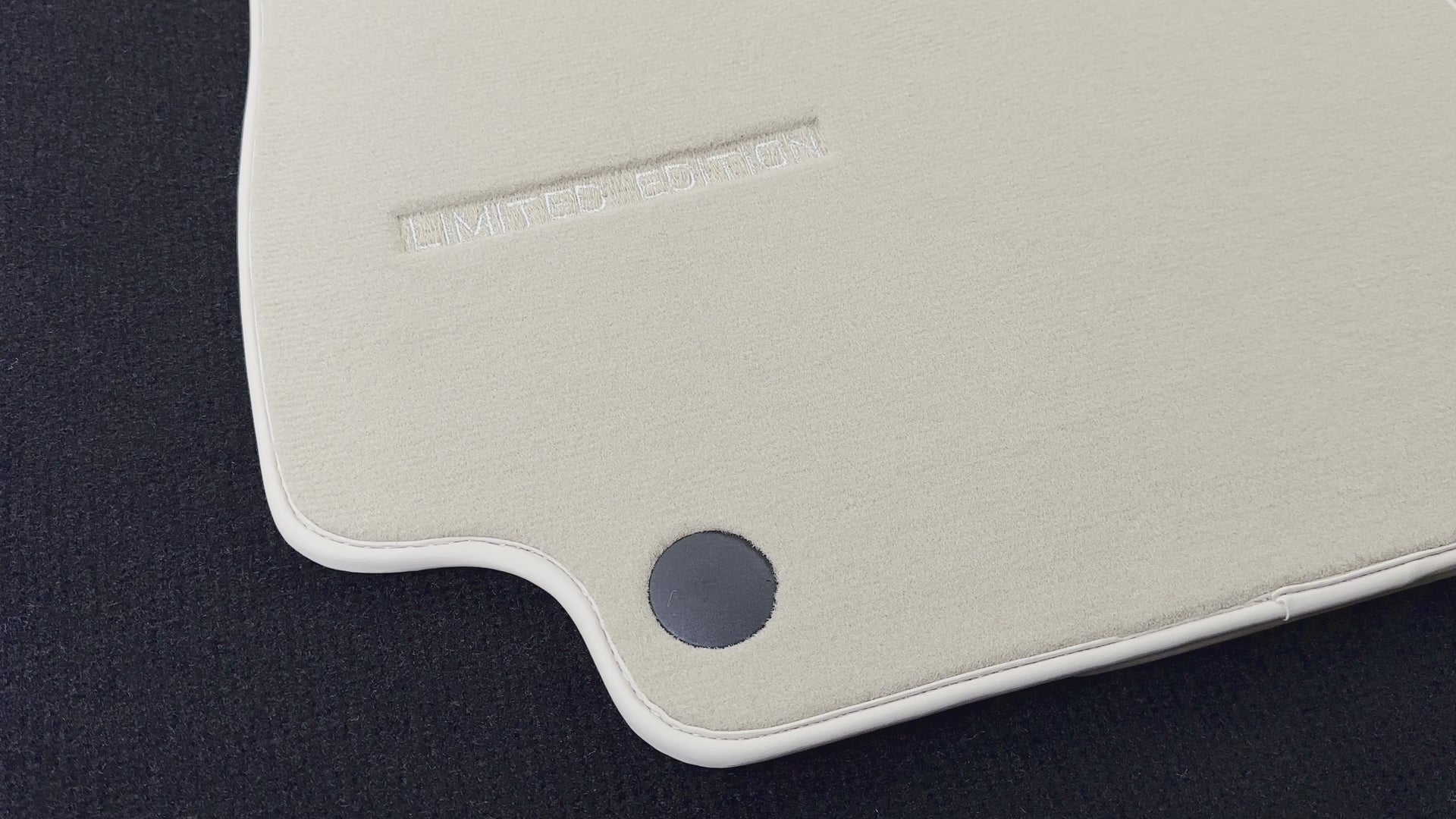 Tapetes Beje para Mercedes Benz E-Class W213 Sedan (2016-2020) | Edição Limitada - AutoWin