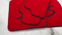 Red Floor Mats for Mini Countryman R60 (2010-2017)