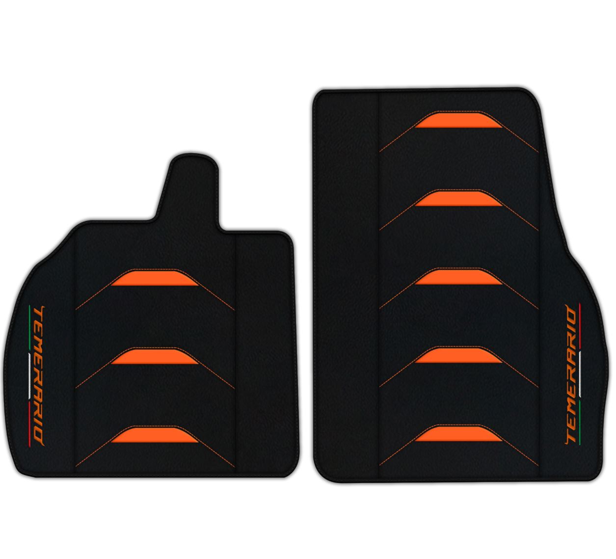 Tapetes de couro personalizáveis com padrão AW20 para Lamborghini Temerario (2025-2026)