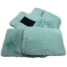 Tiffany Blue Sheepskin Floor Mats For Bentley Flying Spur (2005-2013) Er56 Design Brand - AutoWin