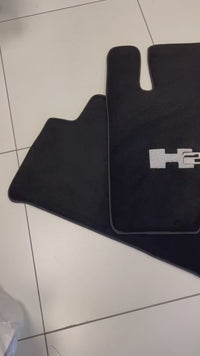 Tapetes para carro para Hummer H2 2003-2009 tapetes pretos sob medida