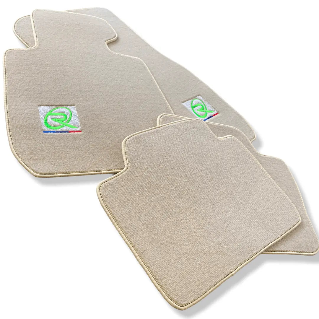 Beige Floor Mats For BMW 3 Series G20 Tailored Set Perfect Fit - AutoWin