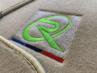 Beige Floor Mats For BMW X1 Series F48 Tailored Set Perfect Fit - AutoWin