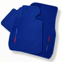 Blue Floor Mats For BMW 6 Series F12 With M Package - AutoWin