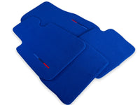 Blue Floor Mats For BMW M3 F80 Series With M Package - AutoWin