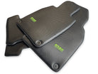 Carbon Fiber Floor Mats for Porsche 992 Gt2rs 2021-2022 Green Sewing - AutoWin