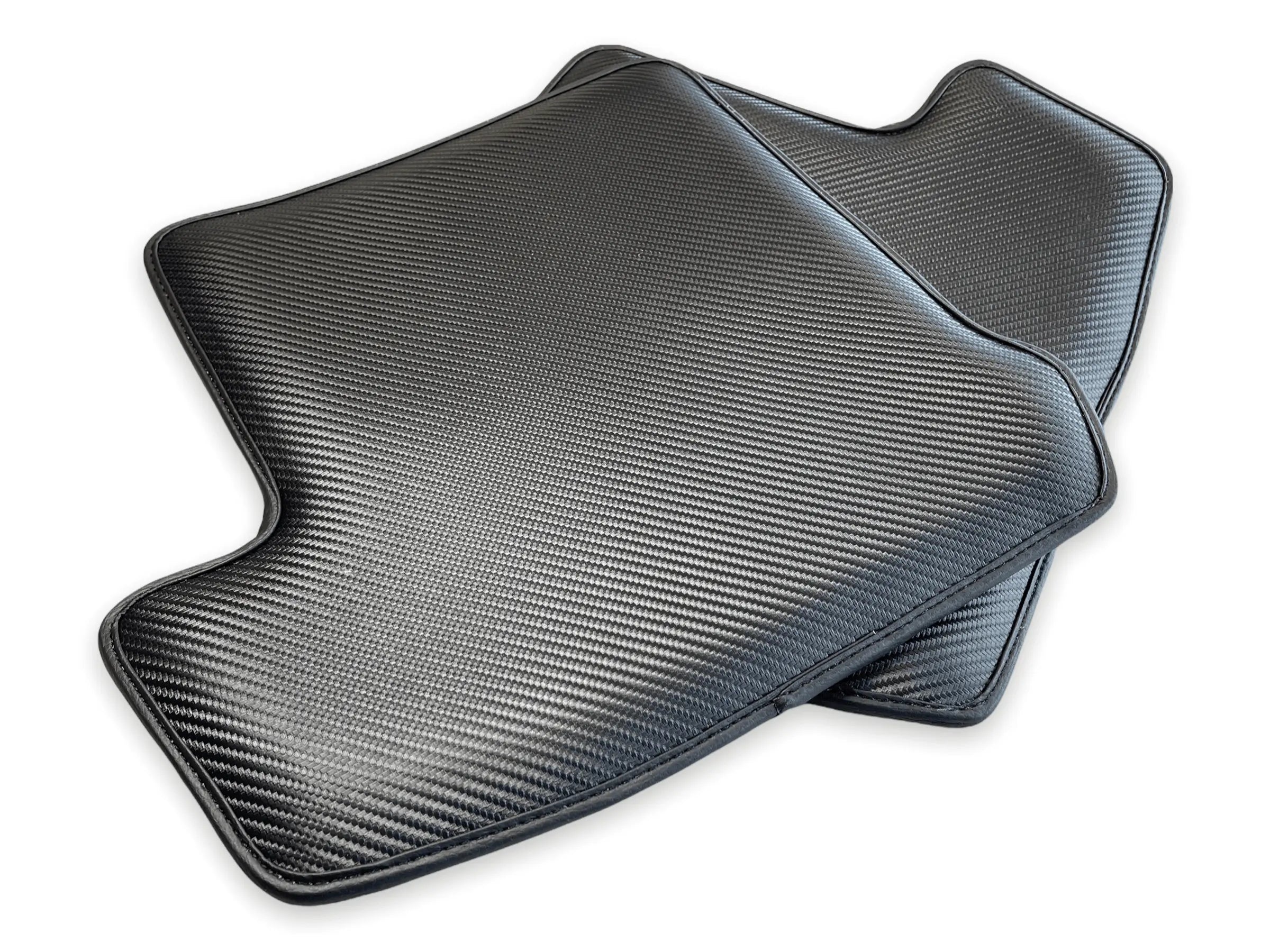Carbon Fiber Floor Mats for Porsche 992 Gt2rs 2021-2022 Green Sewing - AutoWin