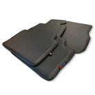 Floor Mats For BMW 7 Series G12 Carbon Fiber Leather - AutoWin