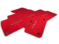 Floor Mats For Lamborghini Urus Red Tailored Carpets - AutoWin