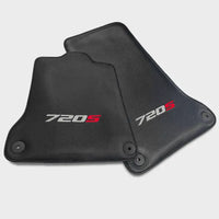 Floor Mats For McLaren 720S Black Tailored Carpets Set AutoWin - AutoWin