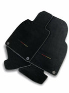 Floor Mats for Porsche Taycan 2019-2023 Carpet Germany Flag AutoWin Brand - AutoWin
