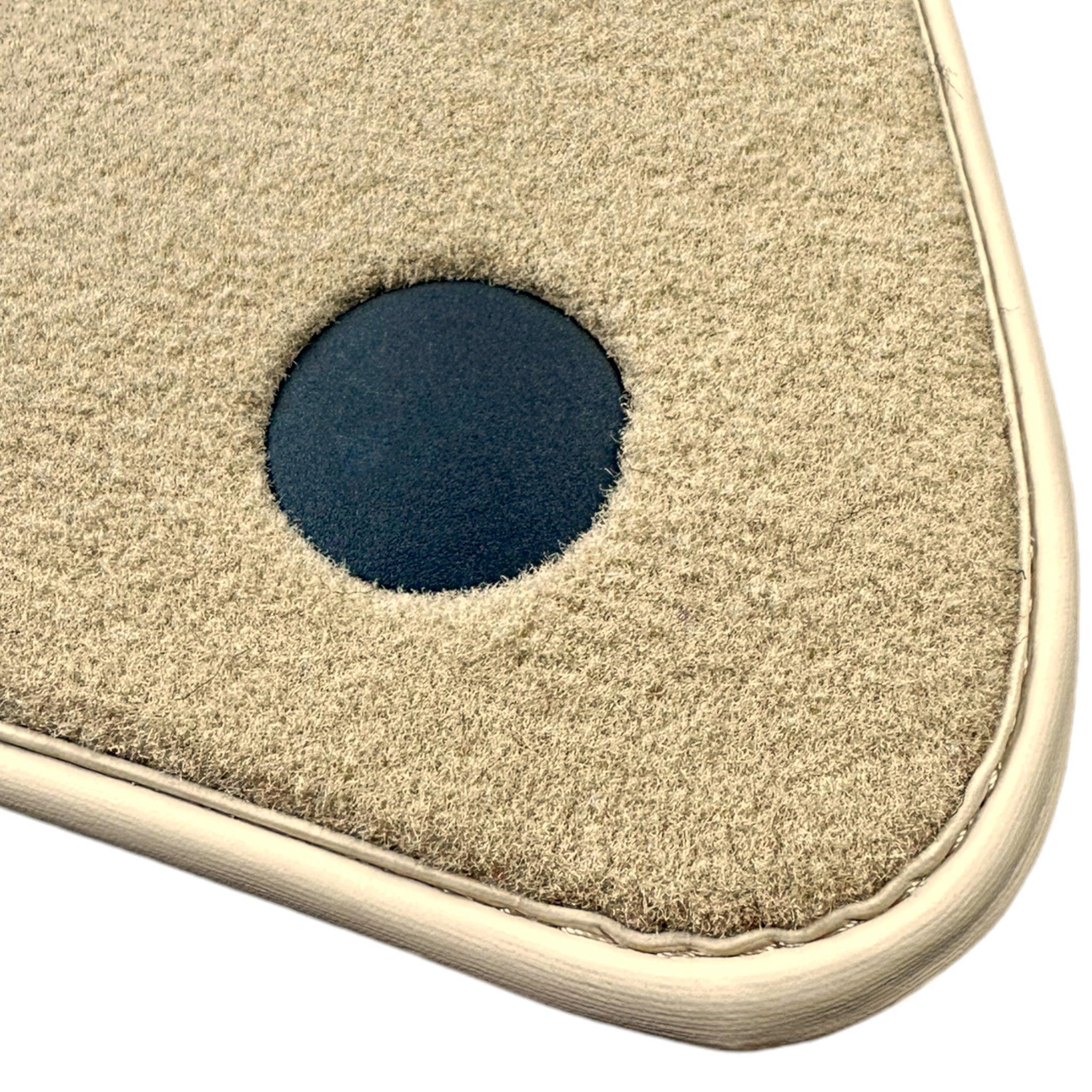 Beige Floor Mats For Mercedes Benz C-Class C204 Coupe (2011-2015) | Limited Edition - AutoWin