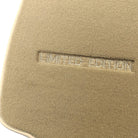 Beige Floor Mats For Mercedes Benz CLS-Class C218 Coupe Facelift (2014-2018) | Limited Edition - AutoWin