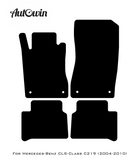 Beige Floor Mats For Mercedes Benz CLS-Class C219 (2004-2010) | Limited Edition - AutoWin