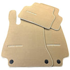 Beige Floor Mats For Mercedes Benz E-Class S213 Estate (2016-2020) | Limited Edition - AutoWin
