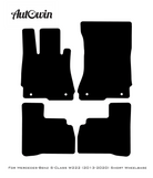 Beige Floor Mats For Mercedes Benz S-Class W222 (2013-2020) Short Wheelbase | Limited Edition - AutoWin