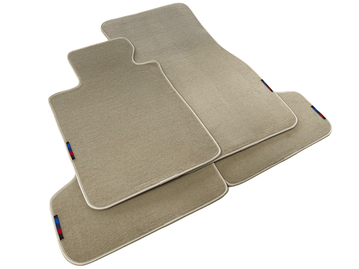 Beige Mats For BMW 3 Series E36 4-door Sedan With M Package - AutoWin