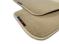 Beige Mats For BMW 6 Series F13 2-door Coupe With M Package - AutoWin