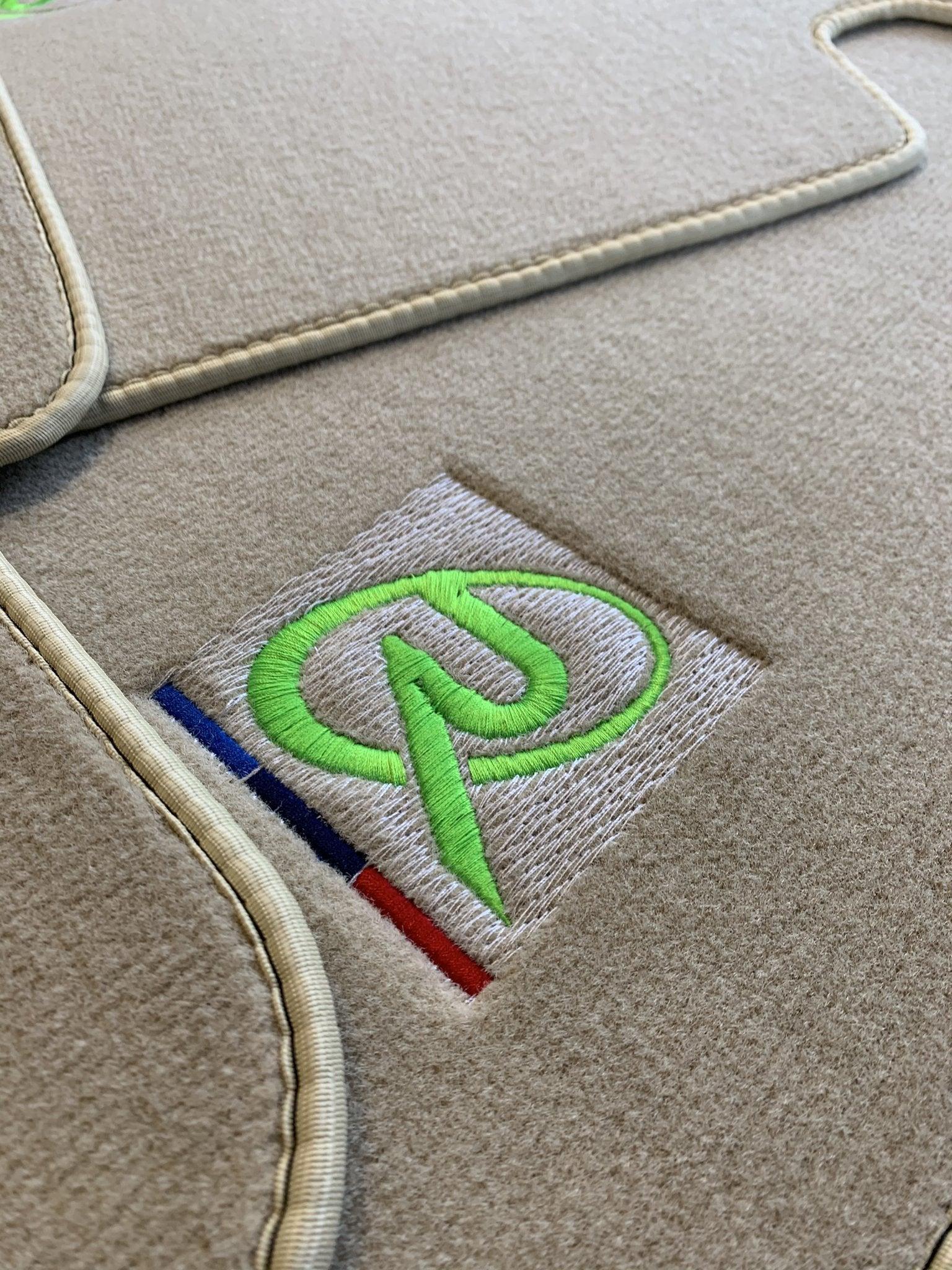 Beige Mats For BMW 7 Series E38 Tailored Set Perfect Fit - AutoWin