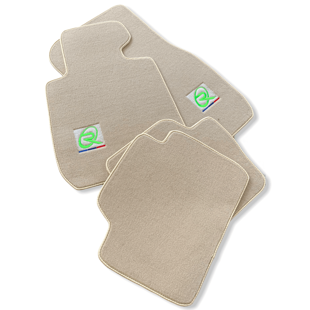 Beige Mats For BMW M6 F12 Convertible Tailored Set Perfect Fit - AutoWin