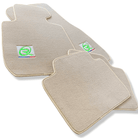 Beige Mats For BMW M8 F91 Convertible Tailored Set Perfect Fit - AutoWin