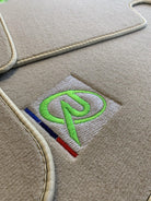 Beige Mats For BMW M8 F91 Convertible Tailored Set Perfect Fit - AutoWin