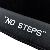 Black Floor Mats for Audi A4 - B8 Sedan (2008-2015) | No Steps - AutoWin