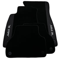 Black Floor Mats for Audi A5 - F53 Coupe (2020-2023) | No Steps - AutoWin