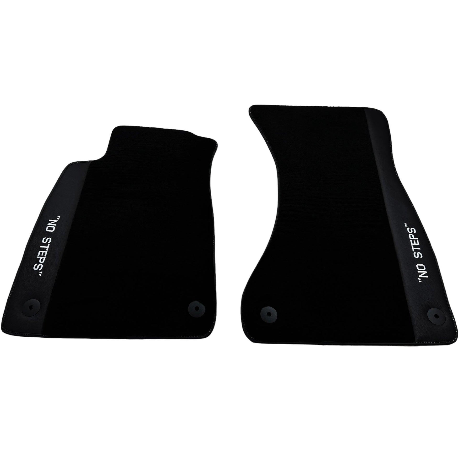 Black Floor Mats for Audi A5 - F53 Coupe (2020-2023) | No Steps - AutoWin