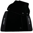 Black Floor Mats for Audi A6 - C6 Allroad Quattro Facelift (2008-2011) | No Steps - AutoWin